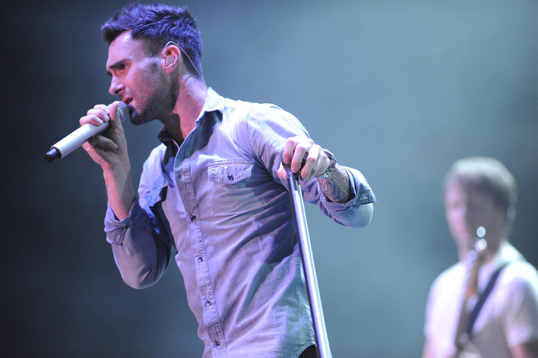 Adam Levine of Maroon 5 performs live at the 'Molson' pictures | Picture 63575